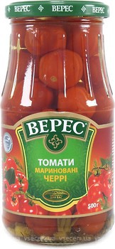 Фото Верес томаты черри маринованные 500 г