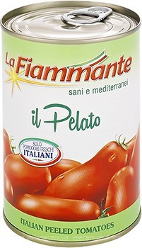 Фото La Fiammante томаты очищенные в томатном соке 400 г