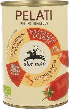 Фото Alce Nero томаты очищенные в томатном соке 400 г