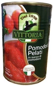Фото Vittoria томаты очищенные Pomodori Pelati 400 г