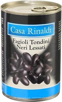 Фото Casa Rinaldi фасоль черная Тондини 400 г (425 мл)