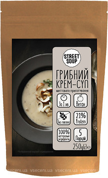 Фото Street Soup крем-суп грибной 250 г