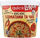 Фото Жменька кускус Quick Lunch с томатами и чили 70 г