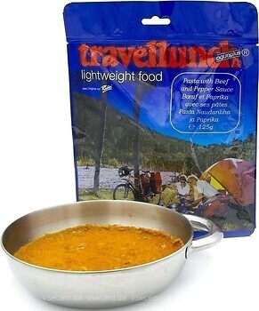 Фото Travellunch паста с говядиной в соусе 125 г