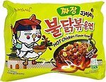Фото Samyang лапша Ramen Бульдак Jjajang Hot Chicken со вкусом курицы 140 г