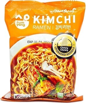 Фото Samyang лапша Ramen Kimchi 80 г