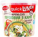 Фото Жменька крем-суп Quick Lunch гороховый с карри 55 г