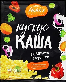 Фото Holm's light food кус-кус с овощами и сливками 40 г