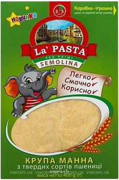 Фото La Pasta манная 400 г