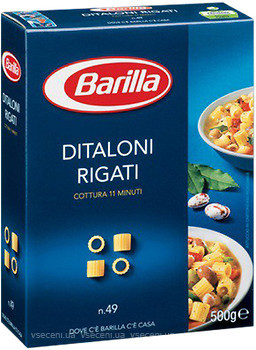 Фото Barilla Ditaloni Rigati №49 500 г
