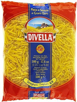 Фото Divella Spaghetti Tagliati №69 500 г