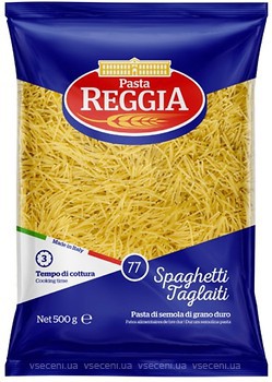 Фото ReggiA Spaghetti Tagliati №77 500 г