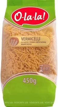 Фото O-La-La Vermicelli 450 г