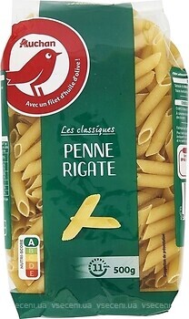 Фото Ашан Penne Rigate 500 г