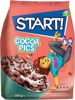 Фото Start сухой завтрак Cocoa pics 500 г