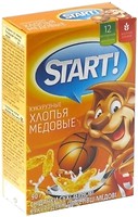 Фото Start сухой завтрак Honey Corn Flakes 90 г