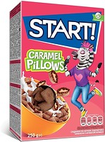Фото Start сухой завтрак Caramel pillows 250 г