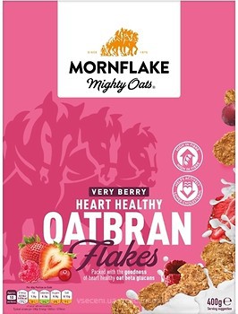 Фото Mornflake сухой завтрак Very Berry хлопья овсяные с ягодами 400 г