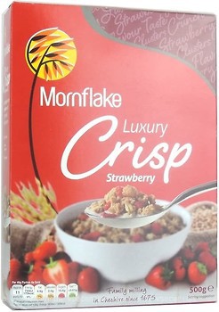 Фото Mornflake мюсли Luxury Crisp Strawberry 500 г