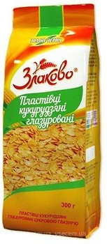 Фото Золоте Зерно сухой завтрак Zlakovo хлопья кукурузные глазированные 300 г