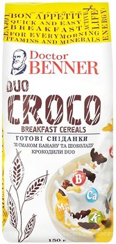 Фото Dr.Benner сухой завтрак Croco Duo 150 г