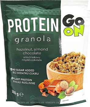 Фото GO ON Nutrition Go On Protein Granola фундук, миндаль, шоколад 300 г
