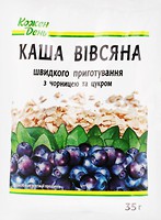 Фото Кожен День каша овсяная с черникой 35 г