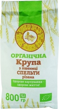 Фото Galeks Agro крупа пшеничная органическая со спельты резаная 800г