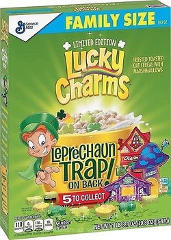 Фото Lucky Charms сухой завтрак Spring Special Edition 547 г