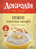 Фото Добродія хлопья овсяные нежные 500 г