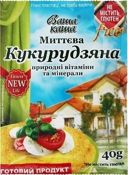 Фото Ваша каша каша кукурузная 40 г