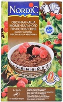 Фото NordiC овсяная каша с черным шоколадом и малиной 6x 35 г