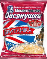 Фото Овсянушка каша овсяная Британика со сливками 40 г