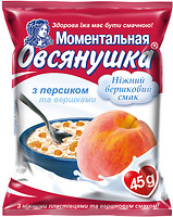 Фото Овсянушка каша овсяная с персиком и сливками 45 г