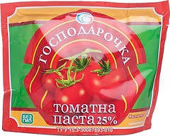 Фото Господарочка томатна паста 25% 70 г