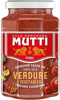 Фото Mutti соус томатный с овощами гриль 400 г