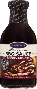 Фото Santa Maria соус барбекю BBQ Smokey Hickory 470 г