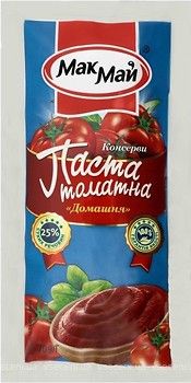 Фото МакМай паста томатна Домашня 25% 70 г