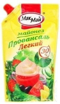 Фото МакМай майонезний соус Легкий 30% 600 мл