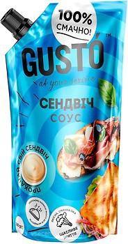 Фото Gusto соус Сендвіч 180 г