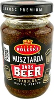 Фото Roleski горчица с темным пивом Dark Beer 210 г