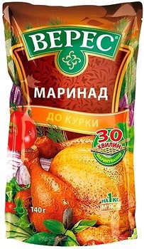 Фото Верес маринад до курки 140 г