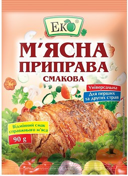 Фото Эко смакова приправа мясна 90 г