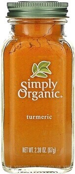 Фото Simply Organic куркума молотая 67 г