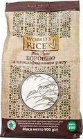 Фото World's Rice мука из нешлифованного риса 900 г