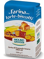 Фото Molino Grassi мука Torte e Biscotti Tipo 00 из мягких сортов пшеницы 1 кг