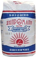 Фото Дніпромлин мука пшеничная высшего сорта 1.8 кг