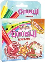 Фото Добрик набор кондитерских декораций Сахарные карандаши 3 цвета
