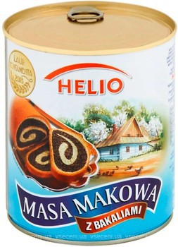 Фото Helio начинка маковая с сухофруктами 850 г