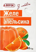 Фото Впрок желе со вкусом апельсина 40 г
